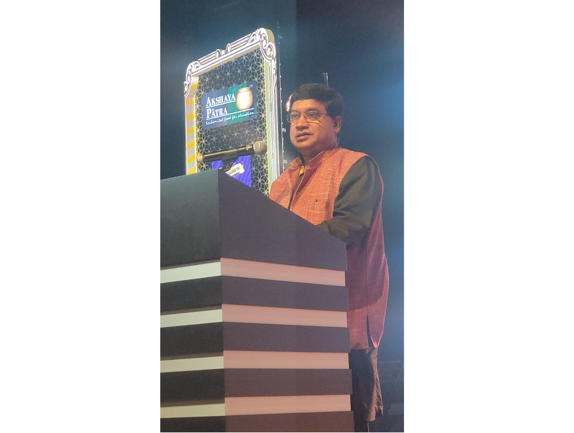 Second Secretary Debabrata Paul joined the Onam Celebration on 21 September 2024